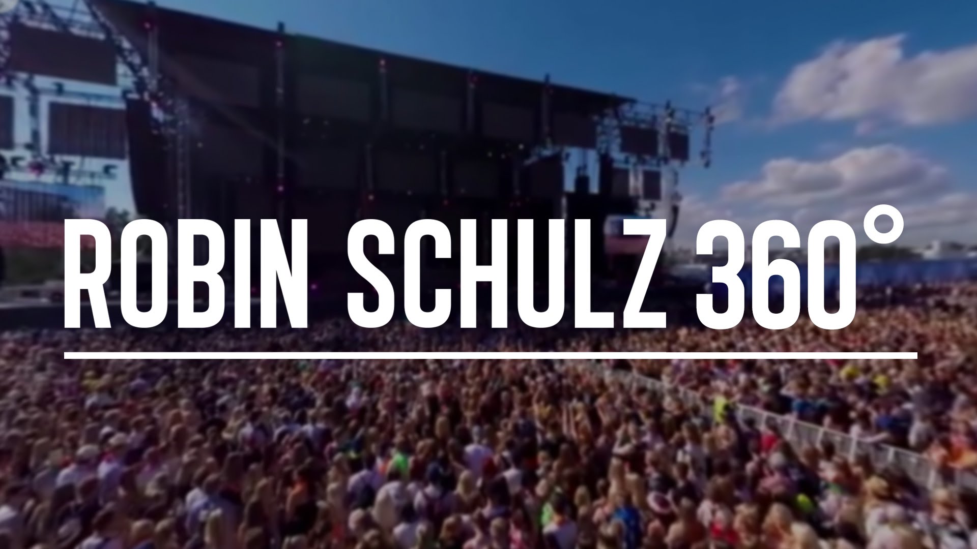 Robin Schulz – Sugar (feat. Francesco Yates) (360° by FinCloud.tv)